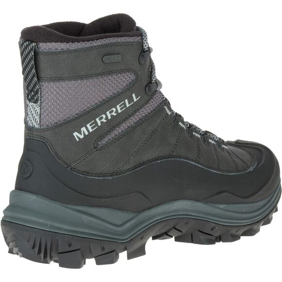 Merrell Men\'s Thermo Chill Mid Shell WP Black Hiking Boots - Size 11.5 M
